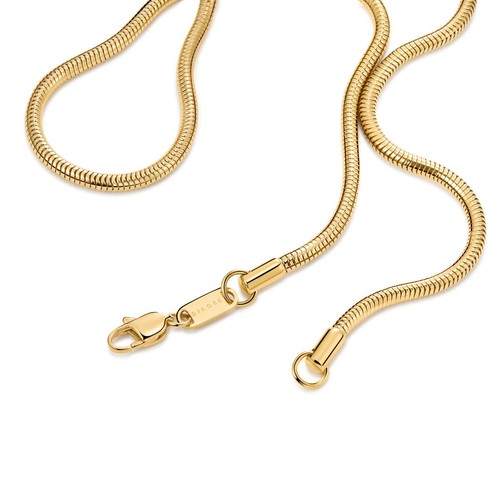 Schlangenkette gold 750 - gold,
