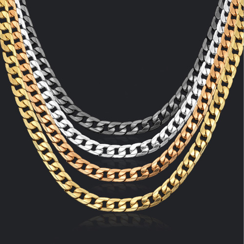 Goldkette 18k 7mm 60cm - 7mm,