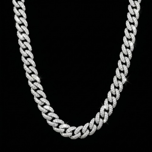10mm iced cuban link - cuban, kette