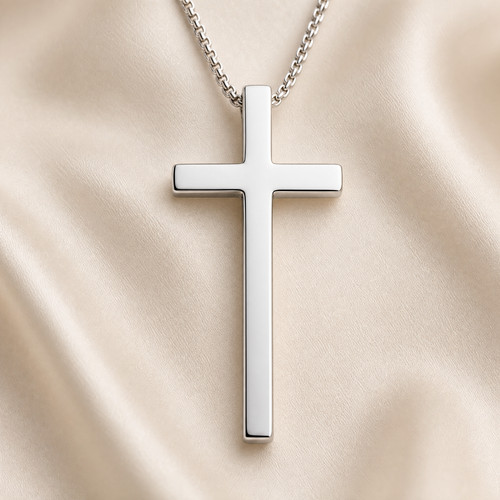 Kreuz anhänger edelstahl - anhänger,